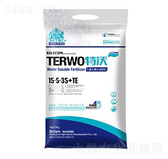 大量元素水溶肥料15-5-35+TE-特沃-沃豐化肥
