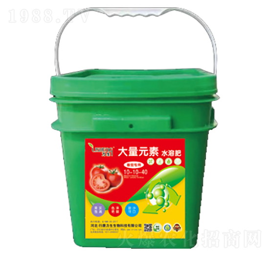 番茄專用大量元素水溶肥料10-10-40-力生生物