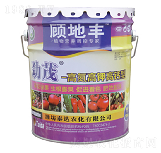勁茂高氮高鉀高鈣型-顧地豐-泰達(dá)農(nóng)化