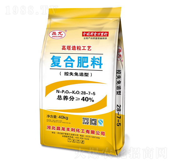 控失免追型復(fù)合肥料28-7-5-晶龍-中仁集團(tuán)