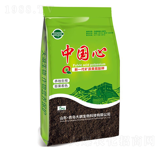礦源黃腐酸鉀-中國(guó)心-大鵬生物