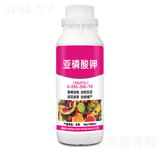 亞磷酸鉀0-550-300-TE-銳豐作物