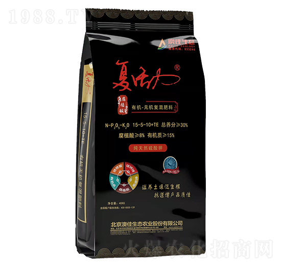 有機(jī)無機(jī)復(fù)混肥料15-5-10+TE-復(fù)活力-澳佳生態(tài)