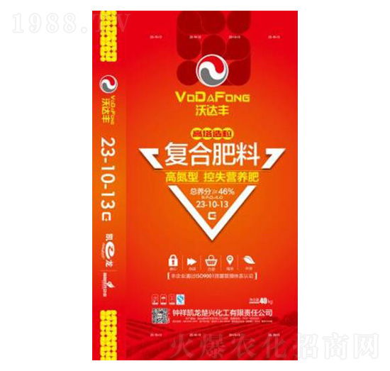 高氮控失營養(yǎng)型復合肥料23-10-13-凱龍化工