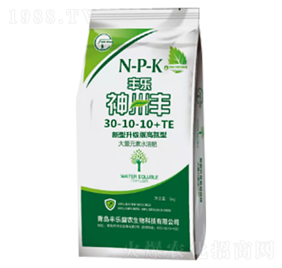 高氮型大量元素水溶肥料30-10-10+TE-神州豐-豐樂(lè)益農(nóng)