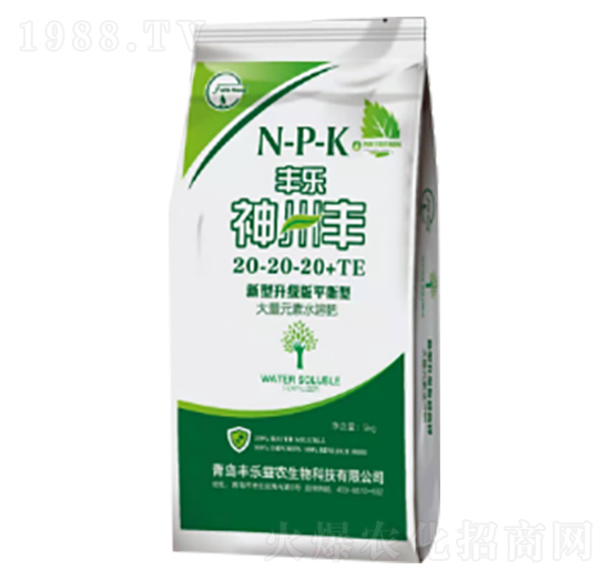 平衡型大量元素水溶肥料20-20-20+TE-神州豐-豐樂(lè)益農(nóng)