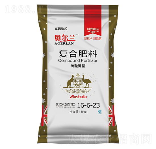 硫酸鉀型復合肥料16-6-23-奧爾蘭-奧利