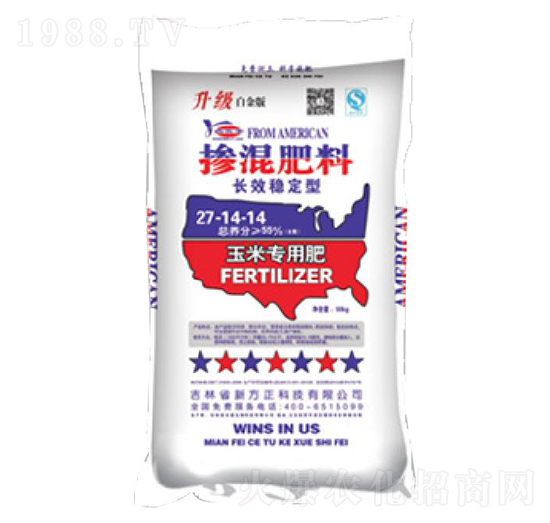 玉米專用摻混肥料27-14-14-新方正