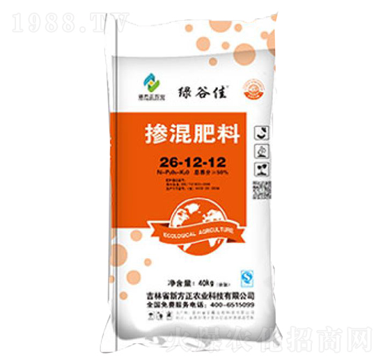 摻混肥料26-12-12-綠谷佳-新方正