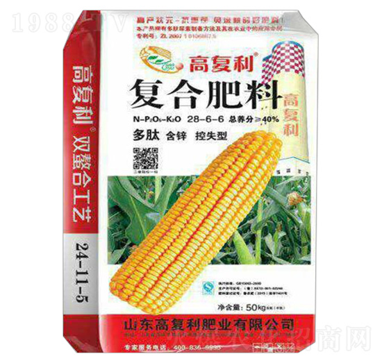 多肽控失型復(fù)合肥料28-6-6-高福利肥業(yè)