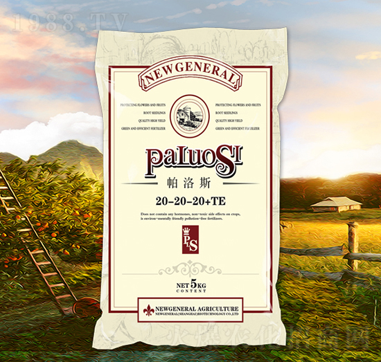 大量元素水溶肥料20-20-20+TE-帕洛斯-農爵