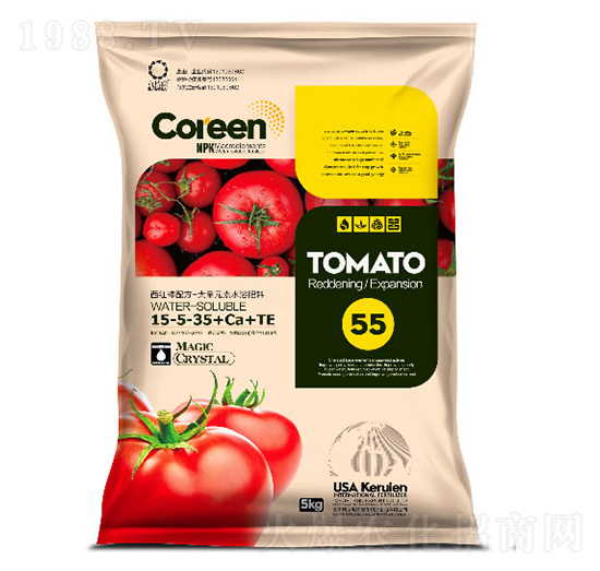 西紅柿配方-大量元素水溶肥料15-5-35+Ca+TE-益農(nóng)豐肥業(yè)