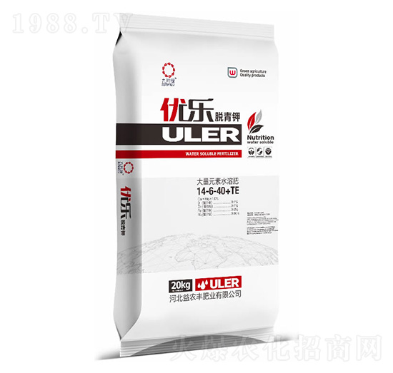 大量元素水溶肥料14-6-40+TE-優(yōu)樂脫青鉀-益農(nóng)豐肥業(yè)