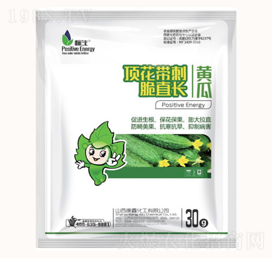 黃瓜頂花帶刺脆直長-康鑫化工