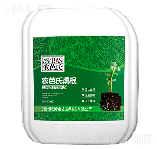 含腐植酸水溶肥料-農芭氏爆根（20kg）-農芭氏-肥黃金