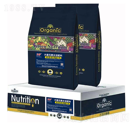 大量元素水溶肥料20-20-20+MgO+TE-方護(hù)