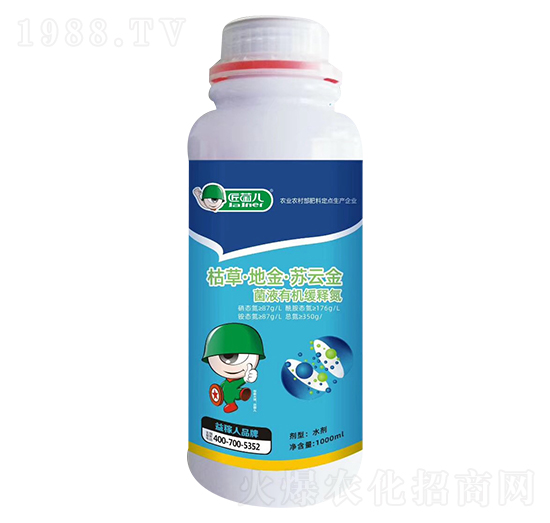 枯草·地金·蘇云金菌液有機緩釋氮-匠菌兒-益稼人