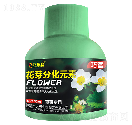 草莓專用花芽分化素-巧富-漢思生物