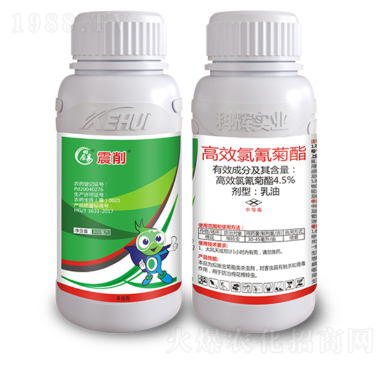 4.5%高效氯氰菊酯-震削-科輝實(shí)業(yè)