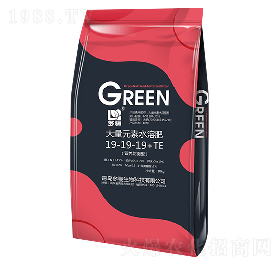 大量元素水溶肥19-19-19+TE 多驪生物