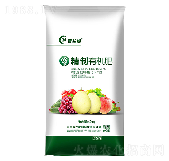 果菜專用精制有機肥-農(nóng)友肥料