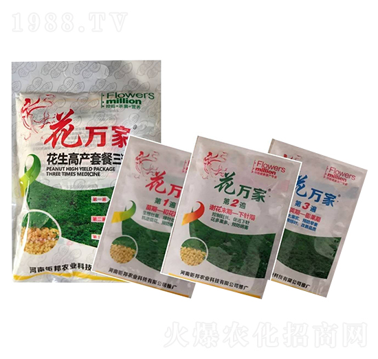 花生高產(chǎn)套餐三遍藥 花萬(wàn)家 鉅邦農(nóng)業(yè)
