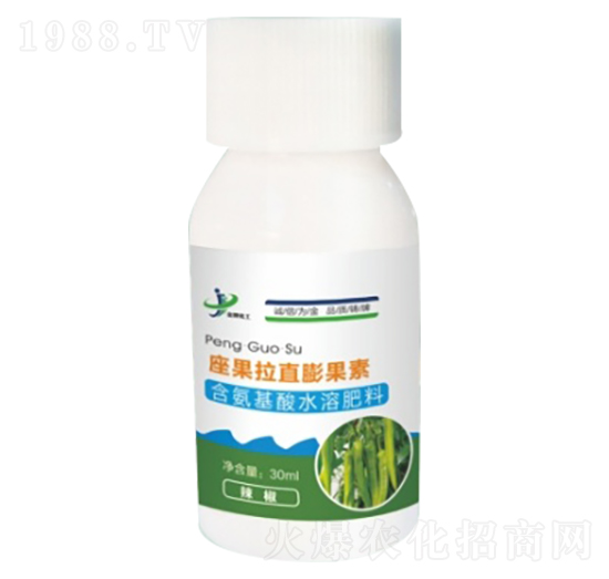 辣椒專(zhuān)用含氨基酸水溶肥料 座果拉直膨果素 金牌化工