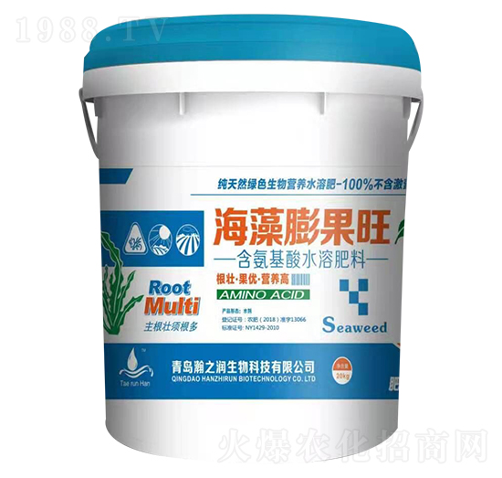 含氨基酸水溶肥料 海藻膨果旺 瀚之潤(rùn)生物