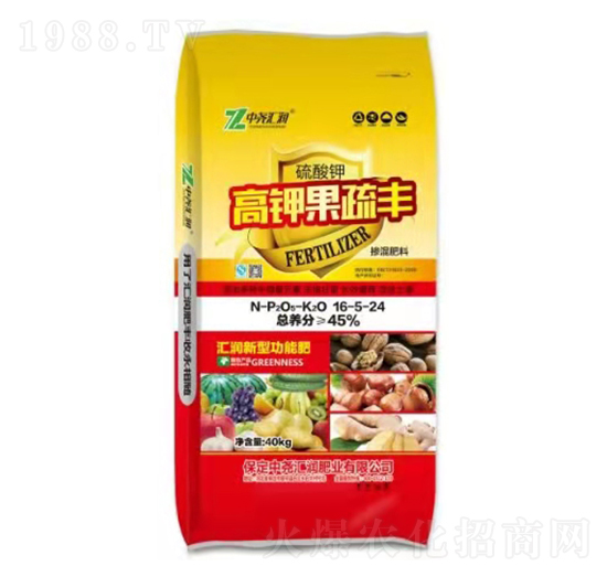 高鉀果蔬豐16-5-24 中堯匯潤