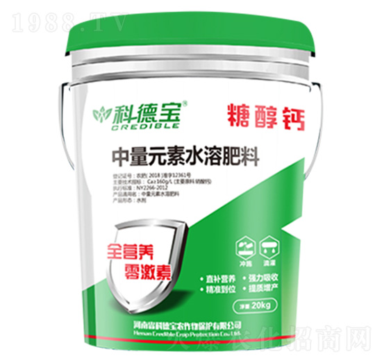 中量元素水溶肥料 糖醇鈣 科德寶