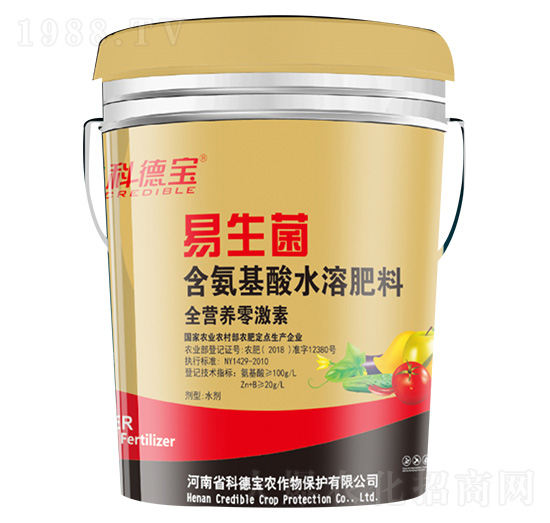 含氨基酸水溶肥料 易生菌 科德寶