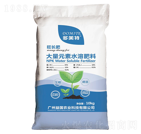 大量元素水溶肥 多美特·旺長肥 益國農(nóng)業(yè)