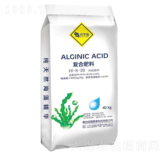 純硫酸鉀復(fù)合肥料16-8-20 碧翠施 益國(guó)農(nóng)業(yè)