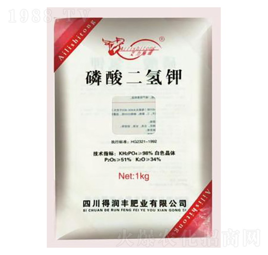 磷酸二氫鉀（1KG） 得潤豐