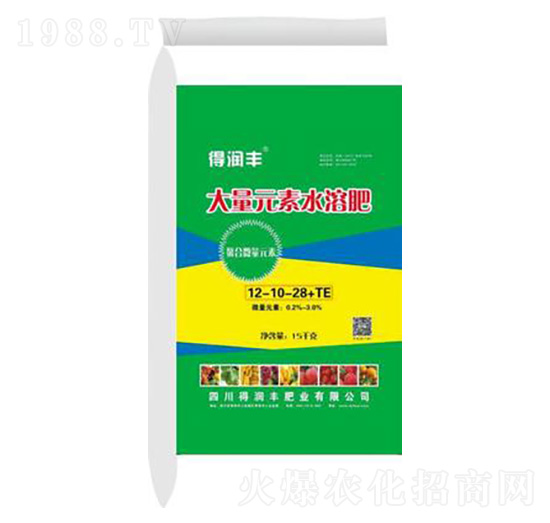 大量元素水溶肥12-10-28+TE 得潤(rùn)豐