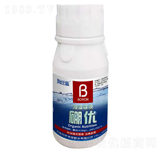 單一元素肥料 硼優(yōu) 海絲藍(lán)