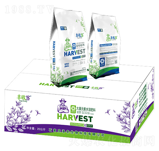 大量元素水溶肥料32-10-10+TE-豐收客-洛農(nóng)生物