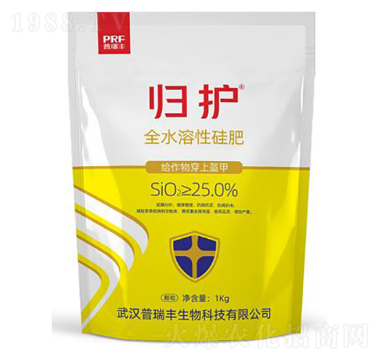 全水溶性硅肥 歸護 普瑞豐