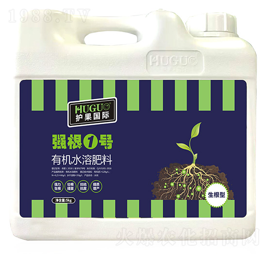 生根型有機水溶肥料-強根1號-護果