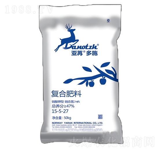復(fù)合肥料15-5-27 亞苒多施 亞苒國(guó)際