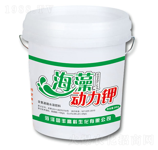 含氨基酸水溶肥料-海藻動(dòng)力鉀-國(guó)豐高科