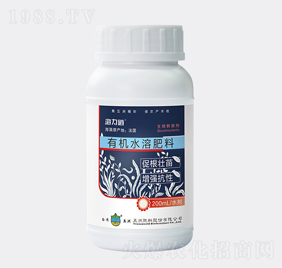 有機水溶肥料（促根壯苗）-海力道-新維生物