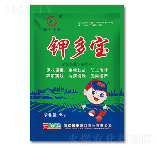 含氨基酸水溶肥料-鉀多寶-國(guó)豐高科