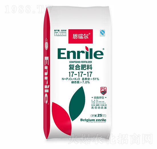 硫酸鉀型復(fù)合肥料17-17-17-源盛嘉禾