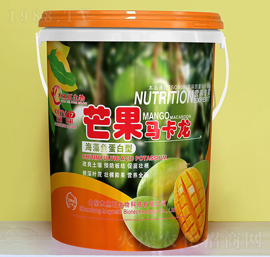 海藻魚(yú)蛋白型-芒果馬卡龍-木魚(yú)石生物