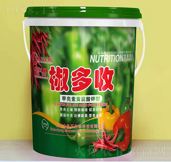 甲殼素黃腐酸鉀型-椒多收-木魚石生物