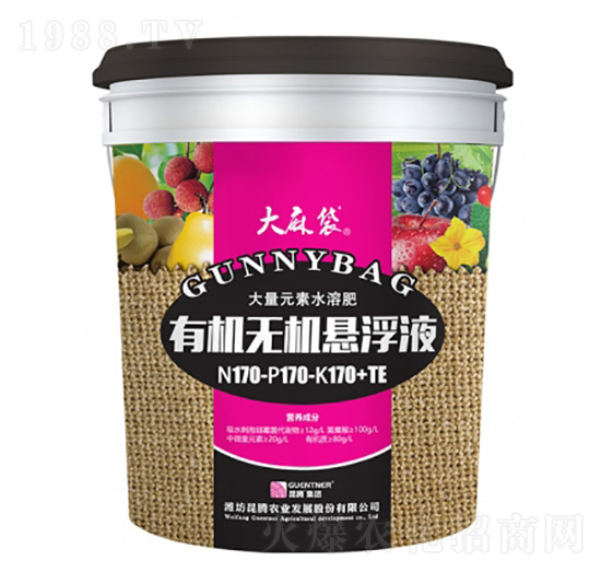 有機(jī)無機(jī)懸浮液170-170-170+TE-大麻袋-昆騰農(nóng)業(yè)