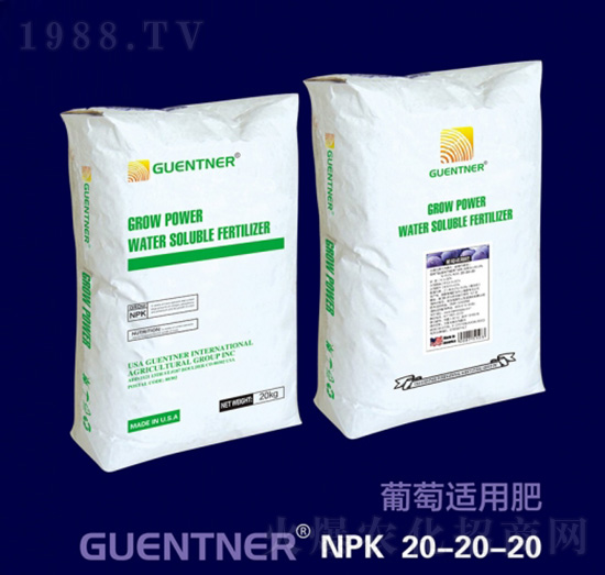 葡萄適用肥20-20-20-昆騰農業(yè)