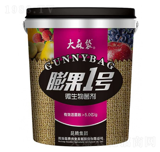 桶裝微生物菌劑-膨果1號(hào)-大麻袋-昆騰農(nóng)業(yè)