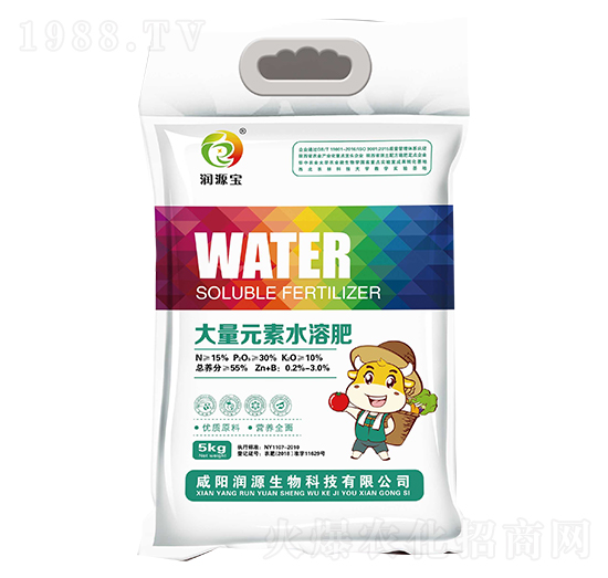 5kg大量元素水溶肥料-潤(rùn)源寶-潤(rùn)源生物